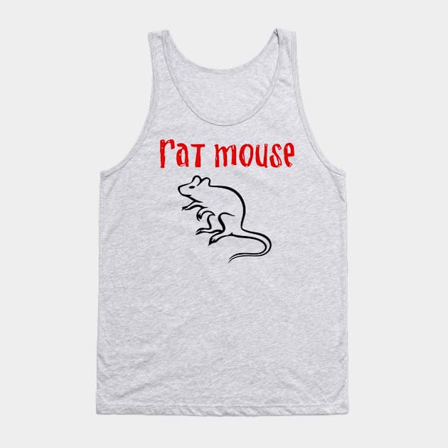 Rat Mouse Returns Tank Top by WMKDesign